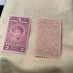US Ri-4 POTATO TAX REVENUE 4 POUND 1935